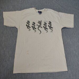 VINTAGE Kauai Hawaii T-Shirt Size Large Del Sol Gecko‎
